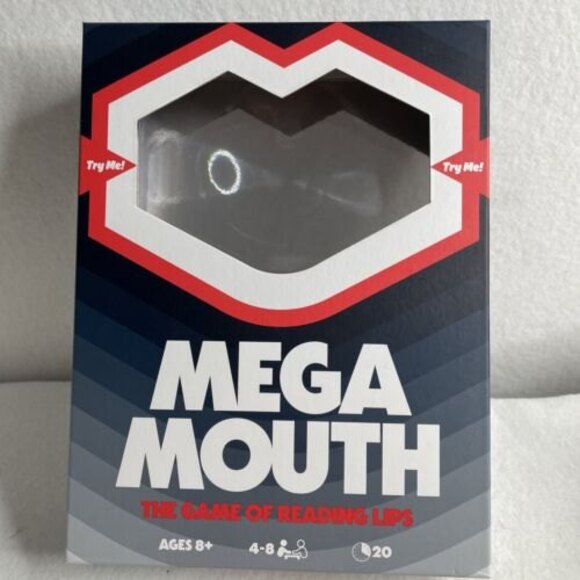 Mega Mouth Board Game - The Game of Reading Lips - Big G Creative - New - Picture 2 of 8